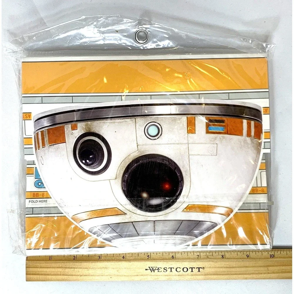 Disney Star Wars Kids Birthday Party Hats BB-8  NEW 32‎ Pack SEALED